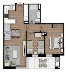 Ático Centro. Ático de obra nueva Ático Centro. Ático de obra nueva
