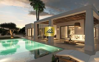 Chalet in Cap Martí - El Tossalet - Pinomar. Villa adela en venta chalet estilo ibiza con vistas a la montañ Chalet in Cap Martí - El Tossalet - Pinomar. Villa adela en venta chalet estilo ibiza con vistas a la montañ