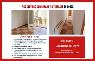 Pis a Borox. Piso céntrico con garaje y 2 terrazas Pis a Borox. Piso céntrico con garaje y 2 terrazas