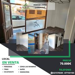 Local Comercial a Maracena. Se vende local en zona las mimbres maracena Local Comercial a Maracena. Se vende local en zona las mimbres maracena