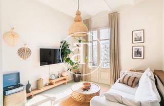 Miete Etagenwohnung in Carrer del comte borrell 206. Piso de alquiler temporal de 2 habitaciones, 2 baños y balcón en Miete Etagenwohnung in Carrer del comte borrell 206. Piso de alquiler temporal de 2 habitaciones, 2 baños y balcón en