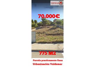 Terreno residencial en Valldemar-Montmar. Parcela edificable de 775 m2 en urbaniz. valdemar  prácticamente Terreno residencial en Valldemar-Montmar. Parcela edificable de 775 m2 en urbaniz. valdemar  prácticamente