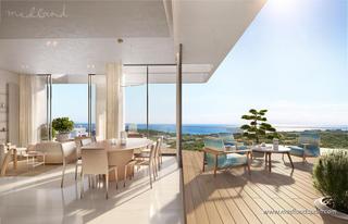Appartement à Casares Golf - Casares del Sol. Ático de 4 dormitorios con vistas al mar en un resort de golf en Appartement à Casares Golf - Casares del Sol. Ático de 4 dormitorios con vistas al mar en un resort de golf en