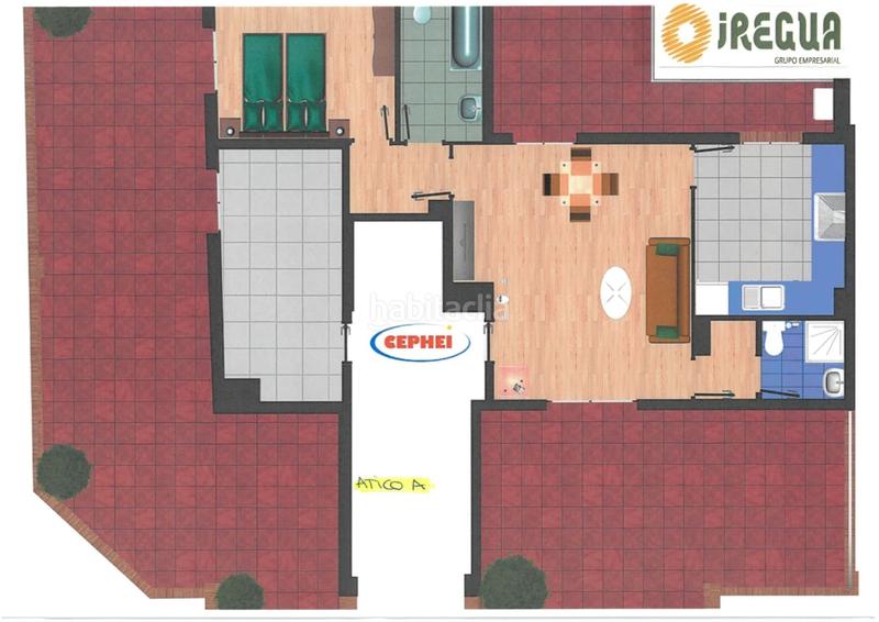 Foto e67ae366-e691-4685-a5ba-058e8ddf36ca. Ático  de obra nueva en venta . en Lardero Foto e67ae366-e691-4685-a5ba-058e8ddf36ca. Ático  de obra nueva en venta . en Lardero