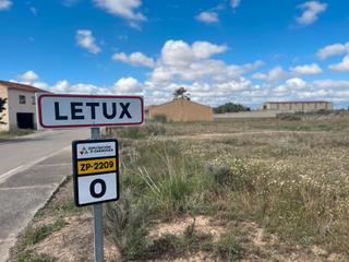 Finca rústica a Letux. Terreno junto casco urbano-en letux: con agua y luz Finca rústica a Letux. Terreno junto casco urbano-en letux: con agua y luz
