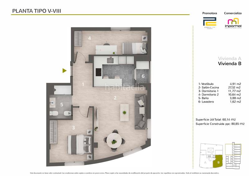 Foto ef7cce33-edf1-4917-96d3-ab098df09693. Apartment 80m<sup>2</sup> in avenida juan sebastián elcano 51 in Pardaleras Badajoz Foto ef7cce33-edf1-4917-96d3-ab098df09693. Apartment 80m<sup>2</sup> in avenida juan sebastián elcano 51 in Pardaleras Badajoz