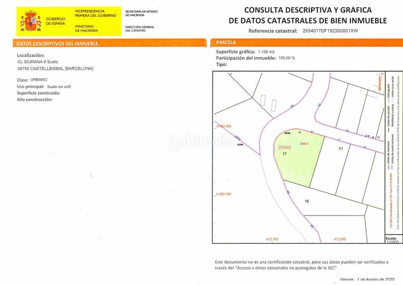 Foto 0d69ac01-6887-4def-8c99-ef972b8e76e0. Terreny residencial a Castellbisbal Foto 0d69ac01-6887-4def-8c99-ef972b8e76e0. Terreny residencial a Castellbisbal