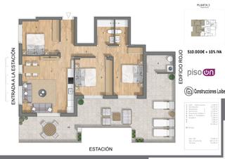 Attique  Sabino arana kalea 32. Obra nueva martija. atico con terraza de 51m² Attique  Sabino arana kalea 32. Obra nueva martija. atico con terraza de 51m²
