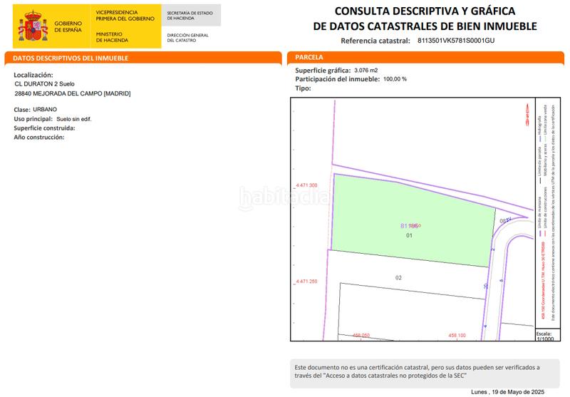 Foto 94b048b6-890f-46de-a09f-db47a58e51a5. Solar industrial en calle duraton 2 en Mejorada del Campo Foto 94b048b6-890f-46de-a09f-db47a58e51a5. Solar industrial en calle duraton 2 en Mejorada del Campo