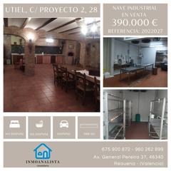 Nau industrial a Calle proyecto 2 28. Nave industrial de cárnicas , polígono de utiel Nau industrial a Calle proyecto 2 28. Nave industrial de cárnicas , polígono de utiel