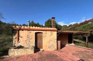 Finca rústica a Riudecols. Terreny amb caseta de 30m2 i porxo Finca rústica a Riudecols. Terreny amb caseta de 30m2 i porxo