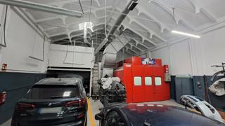 Umzug Fabrikhalle in Pueblo Nuevo. Se traspasa taller de chapa en funcionamiento Umzug Fabrikhalle in Pueblo Nuevo. Se traspasa taller de chapa en funcionamiento