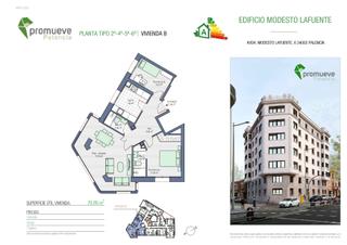 Piso en Avenida modesto lafuente 6. Viviendas obra nueva en modesto lafuente Piso en Avenida modesto lafuente 6. Viviendas obra nueva en modesto lafuente