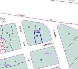 Terreny residencial a Carrer joanot martorell 29 Terreny residencial a Carrer joanot martorell 29