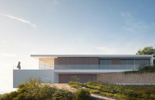 Xalet a Benimeit-Tabaira. Esta exclusiva villa articula los espacios interiores a través d Xalet a Benimeit-Tabaira. Esta exclusiva villa articula los espacios interiores a través d