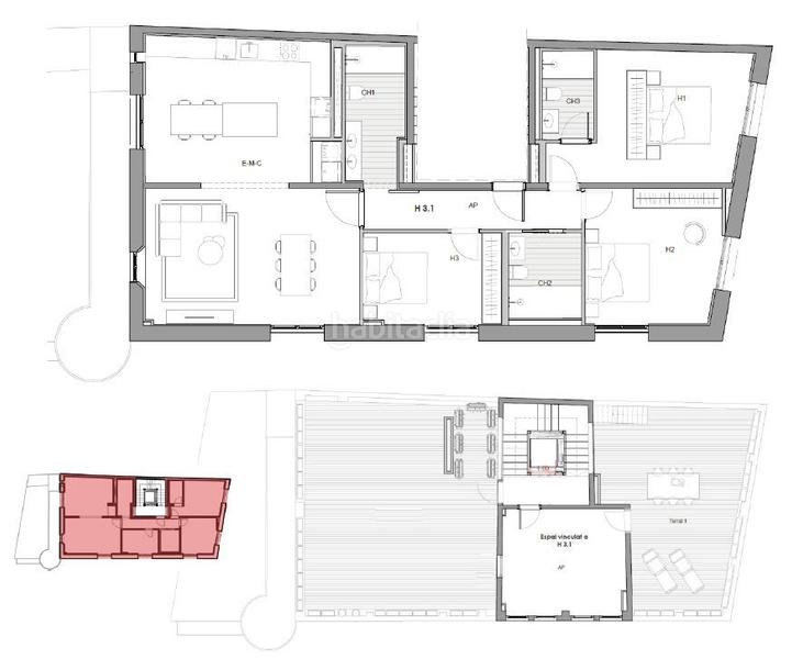 Foto f2248168-ac7b-4539-80ad-5192792f5279. Dachwohnung mit heizung in Centrevila Vilanova i la Geltrú Foto f2248168-ac7b-4539-80ad-5192792f5279. Dachwohnung mit heizung in Centrevila Vilanova i la Geltrú