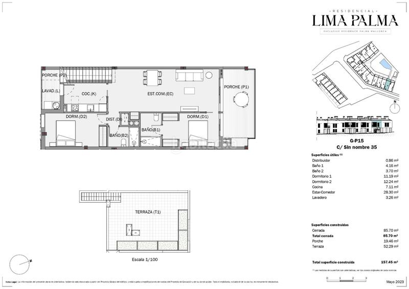 Foto bdeb62ec-2f93-460f-a3ce-9a55c0b818ad. Penthouse 157m<sup>2</sup> with heating pool in Es Coll d´En Rabassa Palma de Mallorca Foto bdeb62ec-2f93-460f-a3ce-9a55c0b818ad. Penthouse 157m<sup>2</sup> with heating pool in Es Coll d´En Rabassa Palma de Mallorca
