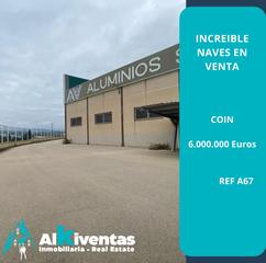 Nau industrial a Terreno sup.i.4 259. Ref a67 venta de naves en coin. Nau industrial a Terreno sup.i.4 259. Ref a67 venta de naves en coin.