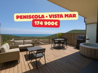Dúplex a Costa Sur. Casa adosada con vistas panorámicas al mar en peñíscola en excl Dúplex a Costa Sur. Casa adosada con vistas panorámicas al mar en peñíscola en excl