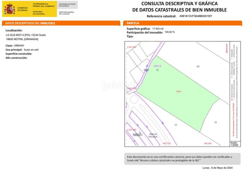 Foto f8fdf997-a3b5-4d80-b447-0e6fb9ddacf0. Finca rústica a Motril ciudad Motril Foto f8fdf997-a3b5-4d80-b447-0e6fb9ddacf0. Finca rústica a Motril ciudad Motril