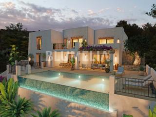 Casa a Paichi. Villa de estilo ibizenco con vistas al mar en venta en moraira Casa a Paichi. Villa de estilo ibizenco con vistas al mar en venta en moraira