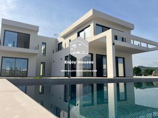 Haus in Partida Comunes-Adsubia. Villa pasiva de nueva construcción en piver, jávea diseño moder Haus in Partida Comunes-Adsubia. Villa pasiva de nueva construcción en piver, jávea diseño moder
