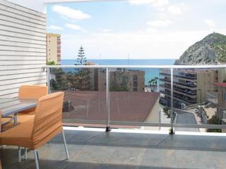 Lloguer Apartament a Cala Finestrat. Apartamento de un dormitorio con vistas al mar y piscina en la c Lloguer Apartament a Cala Finestrat. Apartamento de un dormitorio con vistas al mar y piscina en la c