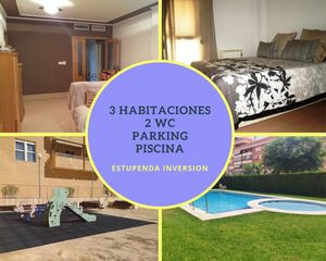 Piso en Calle huerta (la), 30. Piso en venta 3 hab + 2 wc + parking + piscina Piso en Calle huerta (la), 30. Piso en venta 3 hab + 2 wc + parking + piscina