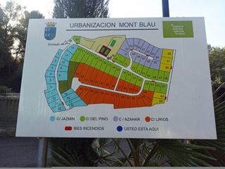 Urban plot in Urbanizacion mont blau, 80. Parcela con vistas inmejorables Urban plot in Urbanizacion mont blau, 80. Parcela con vistas inmejorables