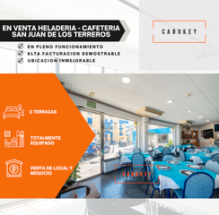 Traspàs Local Comercial a Calle delfín 1. Cabokey vende heladeria cafeteria con mas de 30 años de funciona Traspàs Local Comercial a Calle delfín 1. Cabokey vende heladeria cafeteria con mas de 30 años de funciona