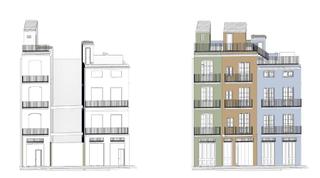 Edifici a Calle calle de la bolsería 33-35-37. Proyecto con licencia para edificio residencial calle bolsería, Edifici a Calle calle de la bolsería 33-35-37. Proyecto con licencia para edificio residencial calle bolsería,