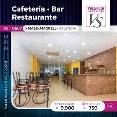 Traspàs Local Comercial a Massamagrell. 0507 - traspaso cafetería-bar-restaurante en massamagrell, a 15 Traspàs Local Comercial a Massamagrell. 0507 - traspaso cafetería-bar-restaurante en massamagrell, a 15