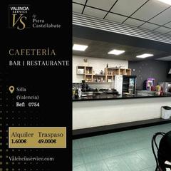 Traspàs Local Comercial a Silla. 0754 bar cafetería restaurante en silla polígono industrial Traspàs Local Comercial a Silla. 0754 bar cafetería restaurante en silla polígono industrial