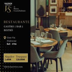 Pas-de-porte Local commercial à Gran Via. 0786  estupendo restaurante en zona gran vía marqués del turia Pas-de-porte Local commercial à Gran Via. 0786  estupendo restaurante en zona gran vía marqués del turia