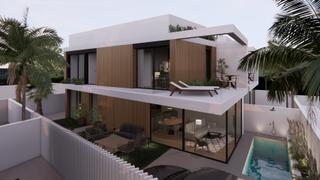 Casa en Torre de la Horadada. Villas de lujo de 3 dormitorios, 3 baños, solarium, jardín, pisc Casa en Torre de la Horadada. Villas de lujo de 3 dormitorios, 3 baños, solarium, jardín, pisc