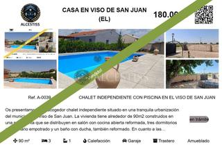 Chalet à Viso de San Juan (El). Chalet independiente con piscina en el viso de san juan Chalet à Viso de San Juan (El). Chalet independiente con piscina en el viso de san juan