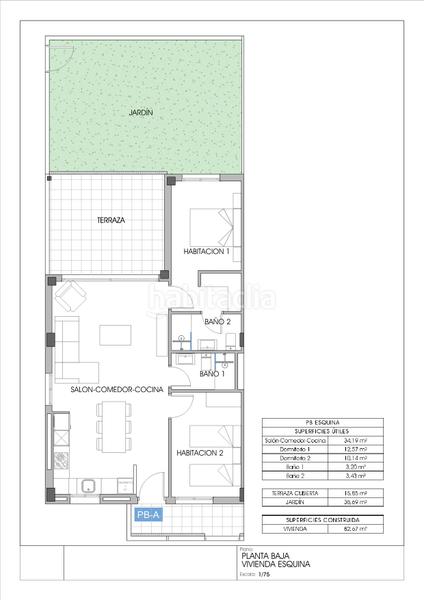 Foto ef686ef5-86d7-46f4-b791-511303803416. Piano terra 90m<sup>2</sup> in carrer llevant 5 in Alitana-Casablanca Vila Joiosa (la) Foto ef686ef5-86d7-46f4-b791-511303803416. Piano terra 90m<sup>2</sup> in carrer llevant 5 in Alitana-Casablanca Vila Joiosa (la)