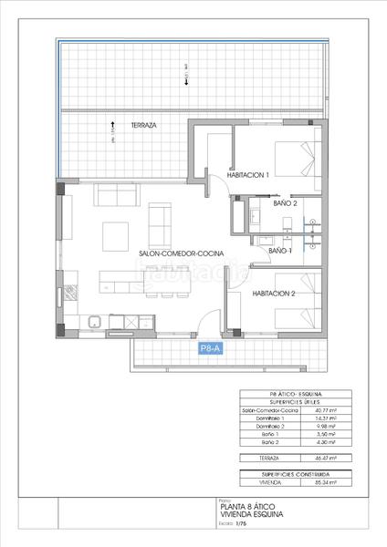 Foto b8feb037-326f-429e-9dde-e322a58b6957. Penthouse 90m<sup>2</sup> in carrer llevant 5 in Alitana-Casablanca Vila Joiosa (la) Foto b8feb037-326f-429e-9dde-e322a58b6957. Penthouse 90m<sup>2</sup> in carrer llevant 5 in Alitana-Casablanca Vila Joiosa (la)