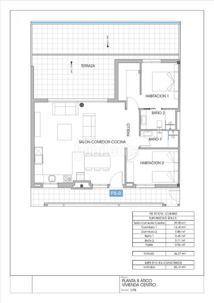 Foto f110ba6e-ee08-4ea8-8668-9acaadbb97d4. Penthouse 90m<sup>2</sup> in carrer llevant 5 in Alitana-Casablanca Vila Joiosa (la) Foto f110ba6e-ee08-4ea8-8668-9acaadbb97d4. Penthouse 90m<sup>2</sup> in carrer llevant 5 in Alitana-Casablanca Vila Joiosa (la)
