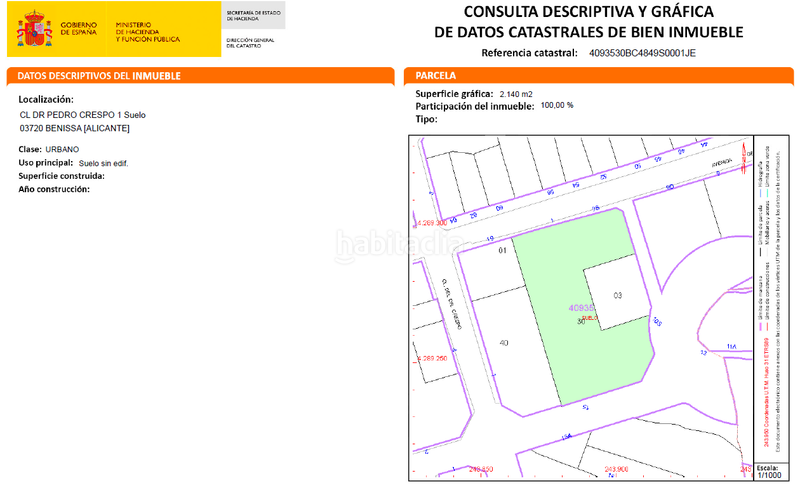 Foto 34ef7be4-e750-4a0e-bc64-19fb0f2f0de6. Terreny residencial a dr pedro crespo a Benissa pueblo Benissa Foto 34ef7be4-e750-4a0e-bc64-19fb0f2f0de6. Terreny residencial a dr pedro crespo a Benissa pueblo Benissa