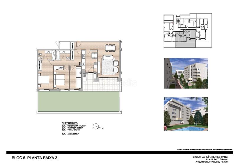 Foto 89a00516-cd2e-40db-88f5-470da42b23f6. Penthouse 164m<sup>2</sup> with heating pool in Barri dels Escriptors Salt Foto 89a00516-cd2e-40db-88f5-470da42b23f6. Penthouse 164m<sup>2</sup> with heating pool in Barri dels Escriptors Salt