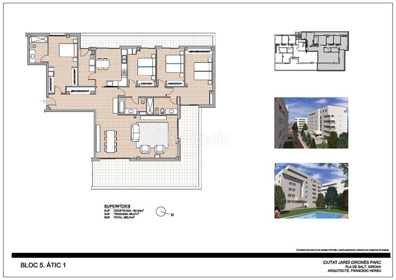 Foto a1216515-6cb2-497b-9bea-380b7fc718a4. Penthouse 164m<sup>2</sup> with heating pool in Barri dels Escriptors Salt Foto a1216515-6cb2-497b-9bea-380b7fc718a4. Penthouse 164m<sup>2</sup> with heating pool in Barri dels Escriptors Salt