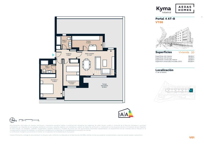 Foto 1411e3b6-bca6-43fb-a7e0-659328c14d81. Penthouse 100m<sup>2</sup> with heating parking pool in Pinar del Jalón Valladolid Foto 1411e3b6-bca6-43fb-a7e0-659328c14d81. Penthouse 100m<sup>2</sup> with heating parking pool in Pinar del Jalón Valladolid