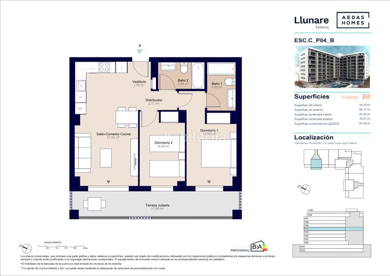 Foto b3b70588-4929-401e-9a3c-68866f4447d3. Flat 87m<sup>2</sup> with heating pool in Valterna Paterna Foto b3b70588-4929-401e-9a3c-68866f4447d3. Flat 87m<sup>2</sup> with heating pool in Valterna Paterna