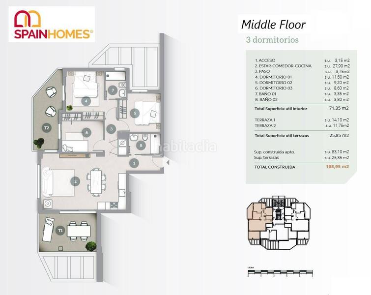 Foto c3046a64-066b-4373-b1a0-ba191b09c145. Apartamento en Marisol Park - Ortembach - Los Almendros Calp Foto c3046a64-066b-4373-b1a0-ba191b09c145. Apartamento en Marisol Park - Ortembach - Los Almendros Calp