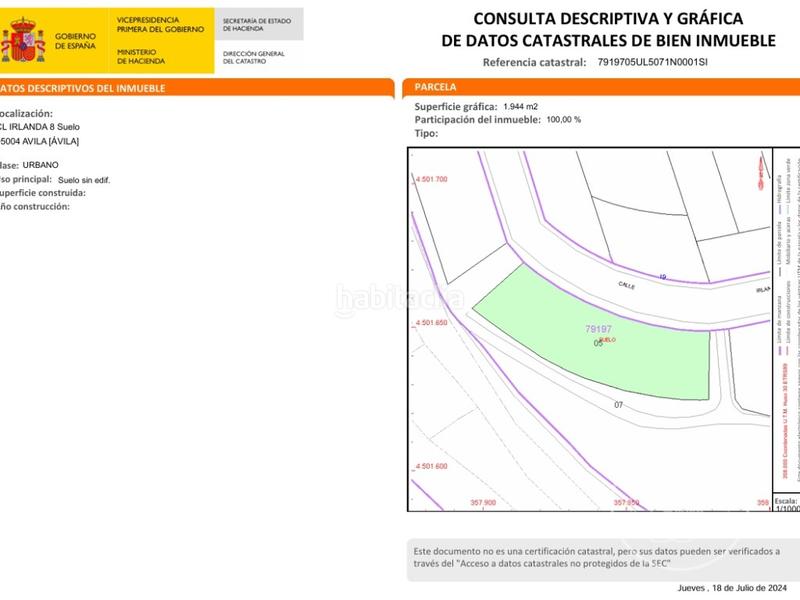 Foto 6b7e3af6-dd5e-4648-81a9-a0488e646a6c. Terreno residencial suelo venta en Hervencias Ávila Foto 6b7e3af6-dd5e-4648-81a9-a0488e646a6c. Terreno residencial suelo venta en Hervencias Ávila