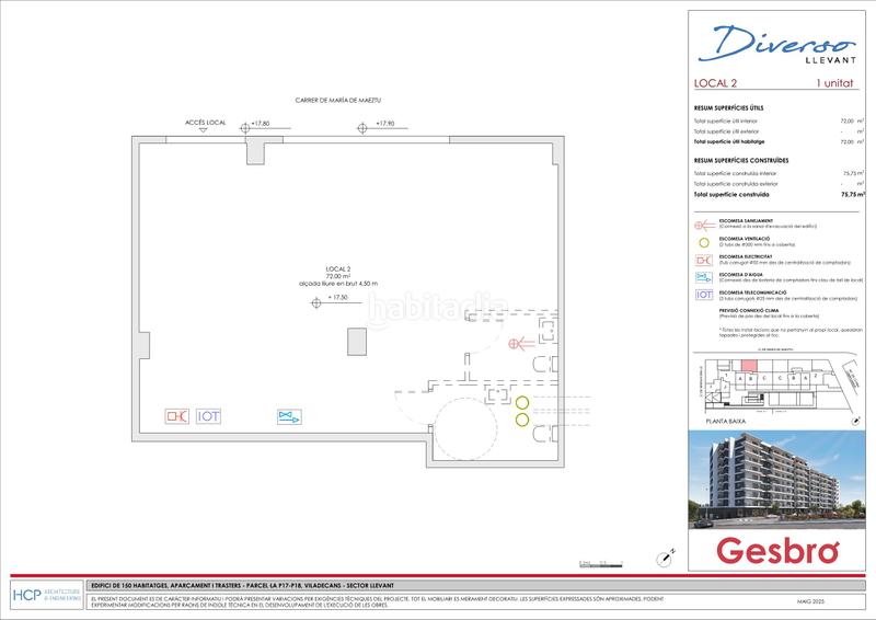 Foto b8c96f9b-4784-48d3-80d4-204f4ee01761. Business premise 75m<sup>2</sup> in Torre-roja-Campreciós Viladecans Foto b8c96f9b-4784-48d3-80d4-204f4ee01761. Business premise 75m<sup>2</sup> in Torre-roja-Campreciós Viladecans