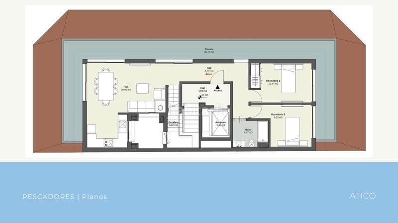 Foto fa8293e6-5ce2-42c3-80f7-38a654556cb4. Dachwohnung 155m<sup>2</sup> in carrer sant pere 120 in Campello Playa Campello (el) Foto fa8293e6-5ce2-42c3-80f7-38a654556cb4. Dachwohnung 155m<sup>2</sup> in carrer sant pere 120 in Campello Playa Campello (el)