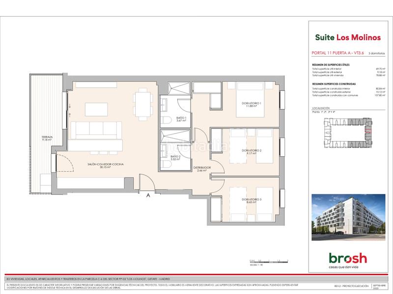 Foto e19ad7b7-4c2b-49b6-b48b-23d5f6036c31. Flat 107m<sup>2</sup> with pool in Los Molinos Getafe Foto e19ad7b7-4c2b-49b6-b48b-23d5f6036c31. Flat 107m<sup>2</sup> with pool in Los Molinos Getafe