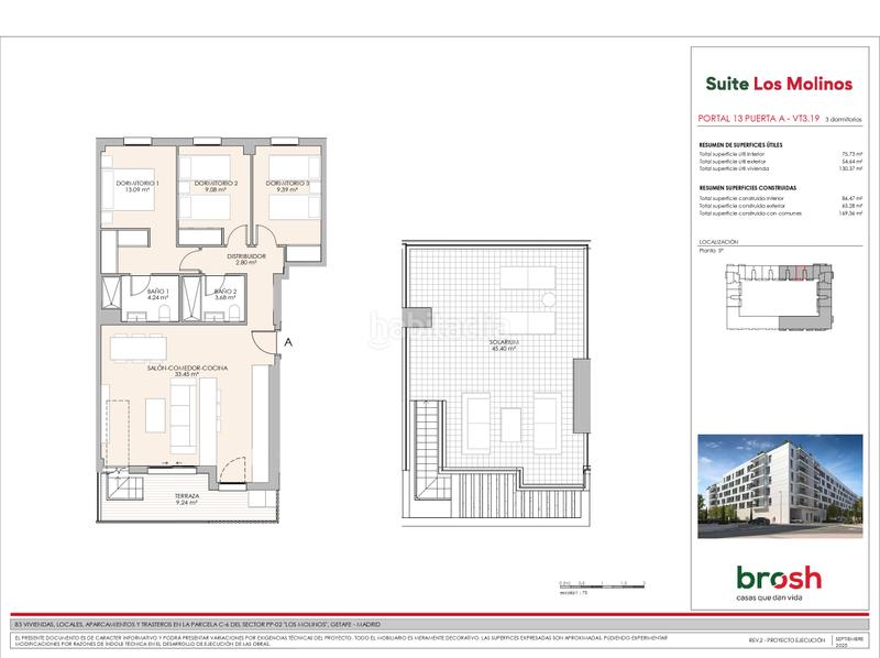 Foto a2319cc9-ccc6-4c8f-aae0-1da50ebe2527. Etagenwohnung 169m<sup>2</sup> mit pool in Los Molinos Getafe Foto a2319cc9-ccc6-4c8f-aae0-1da50ebe2527. Etagenwohnung 169m<sup>2</sup> mit pool in Los Molinos Getafe